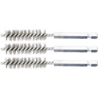 Brosse en acier | 12 mm | 6,3 mm (1/4") | 3 pièces