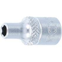 Douille pour clé, six pans | 6,3 mm (1/4") | 5/32"