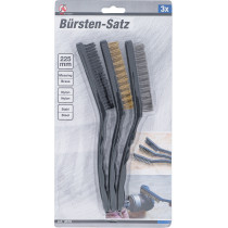 Jeu de brosses | 225 mm | 3 pièces
