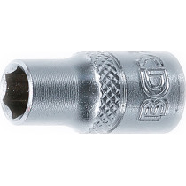 Douille pour clé, six pans | 6,3 mm (1/4") | 1/4"