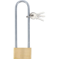 Cadenas en laiton | arceau extrahaut | 40 mm