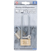 Cadenas en laiton | arceau extrahaut | 40 mm
