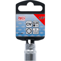 Douille pour clé, six pans | 6,3 mm (1/4") | 1/2"