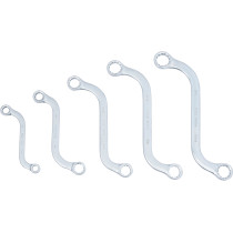 Jeu de clés polygonales doubles en S | en pouces | 3/8" - 3/4 » 5| pièces