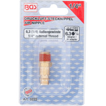 Raccord rapide | filet extérieur 6,3 (1/4")