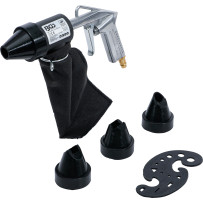 Pistolet de sablage à air comprimé avec accessoires
