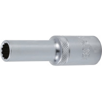 Douille pour clé, douze pans, longue | 12,5 mm (1/2") | 10 mm