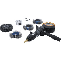 Coffret de ponceuse/polisseuse pneumatique et jeu d’accessoires