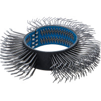Brosse à fil d'acier ronde | coudée | Ø 103 x 23 x 0,7 mm