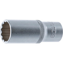 Douille pour clé, douze pans, longue | 12,5 mm (1/2") | 22 mm