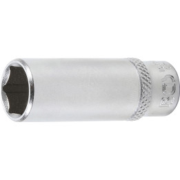 Douille pour clé, six pans, longue | 6,3 mm (1/4") | 1/2"
