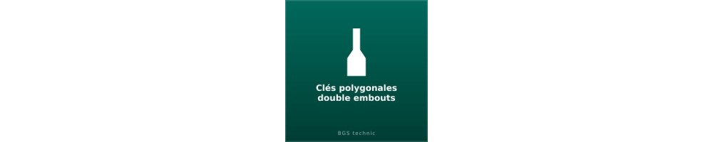 Clés polygonales double embouts