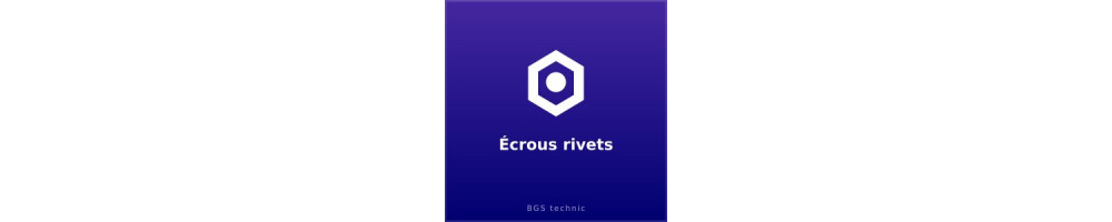 Écrous rivets
