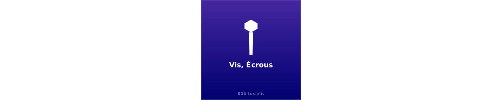 Vis, Écrous