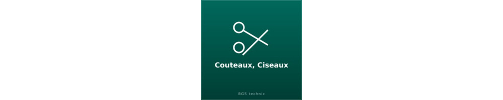 Couteaux, Ciseaux