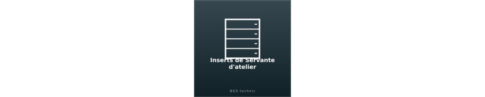 Inserts de Servante d'atelier