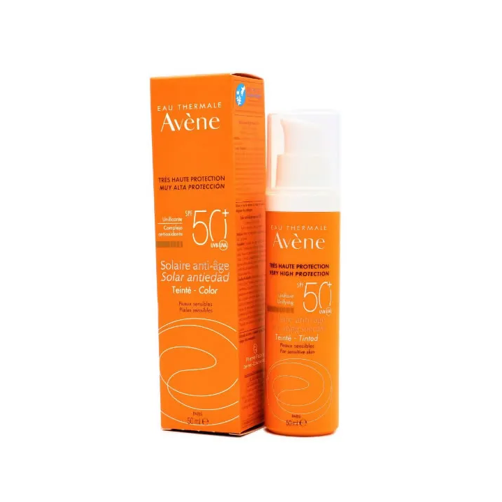 Avene Solar Anti-Aging Color Spf50 + 50ml