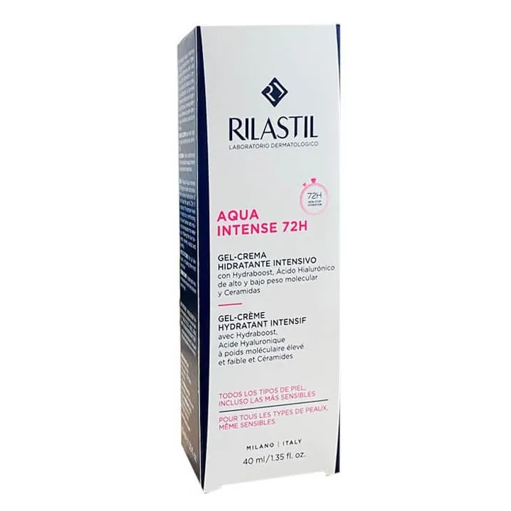 Rilastil Aqua Intense 72H Gel Crema Hidratante Intensivo 40ml