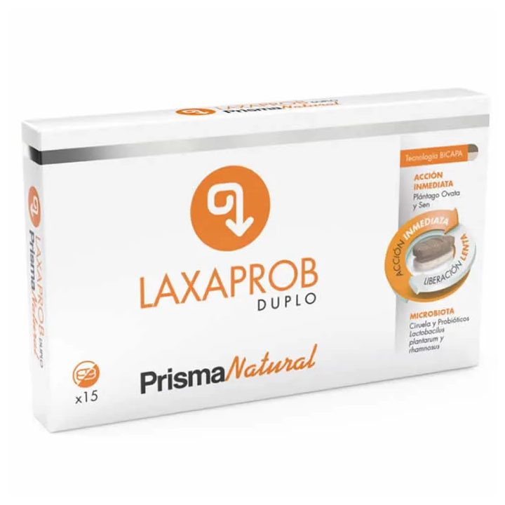 Prisma Natural Laxaprob Duplo 15 Comprimidos
