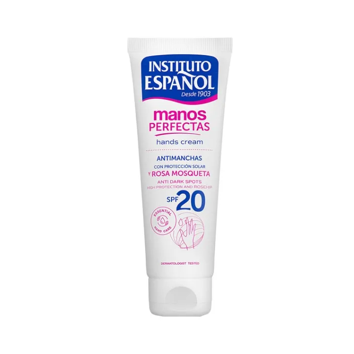 Instituto Español Crema De Manos Anti-Manchas Rosa Mosqueta Spf20 75ml