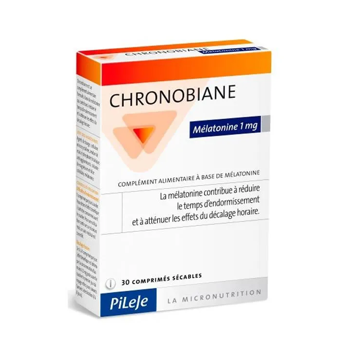 Pileje Chronobiane Melatonin 1mg 30 Comprimés