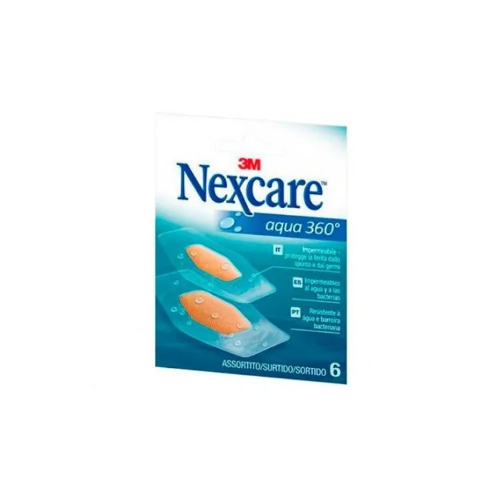 Nexcare Aqua 360 Surtidas 6 Apositos