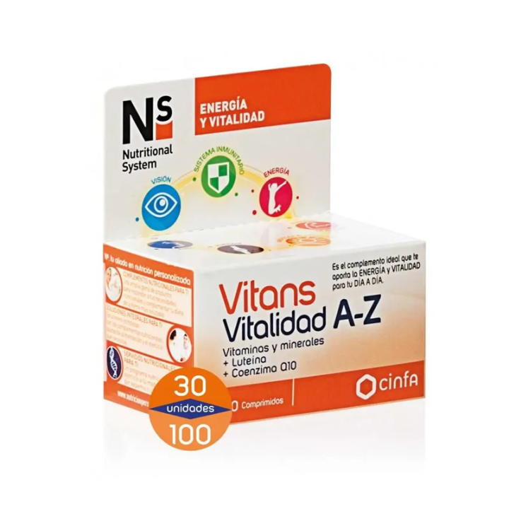 Ns Vitans Vitalität A-Z 30 Tabletten