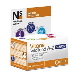 Ns Vitans Vitalidad A-Z Senior 30 Comprimidos
