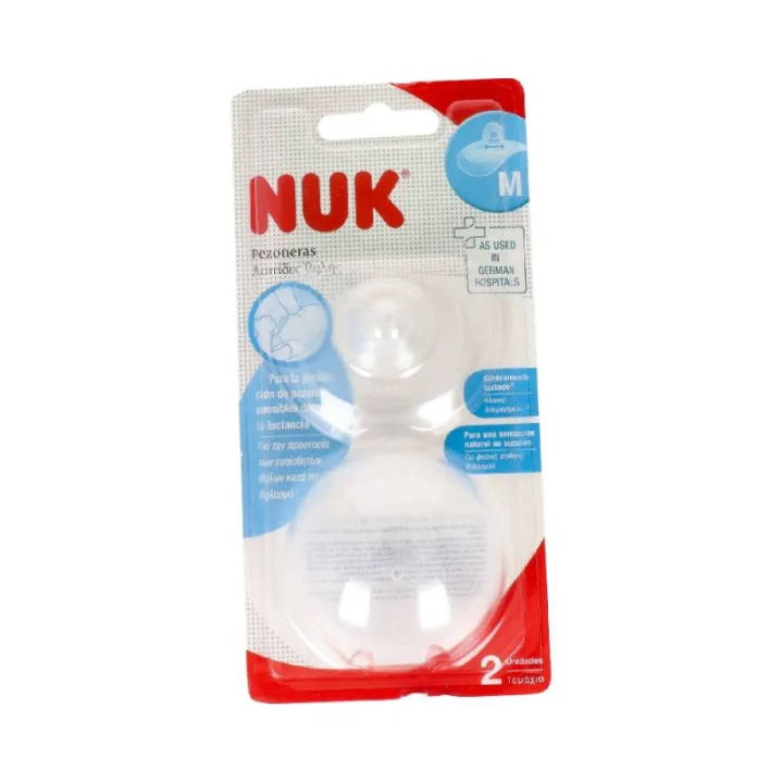 Nuk Silikon Brustwarzenschutz Größe M 2U