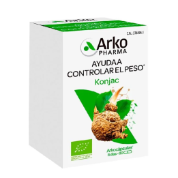 Arkocápsulas Glucomanano 80 Cápsulas