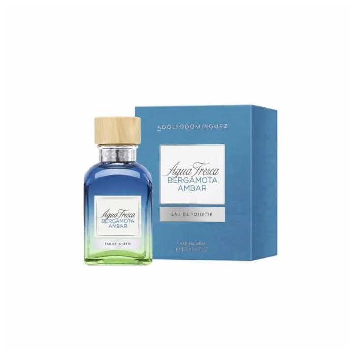 Adolfo Dominguez Agua Fresca Bergamota Ambar Eau De Toilette Spray 120ml