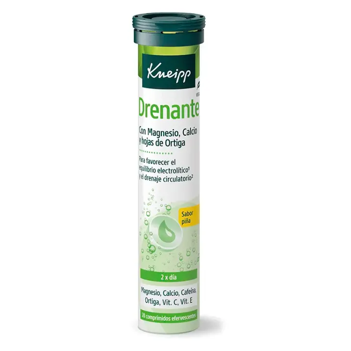 Kneipp Drenante Comprimidos Efervescentes Piña 20 u