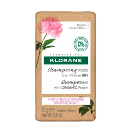 Klorane Champú Sólido de Peonía Bio 80 g