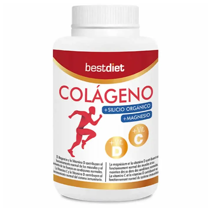 Best Diet Colageno+Silicio Organico+Magnesio 120 Caps