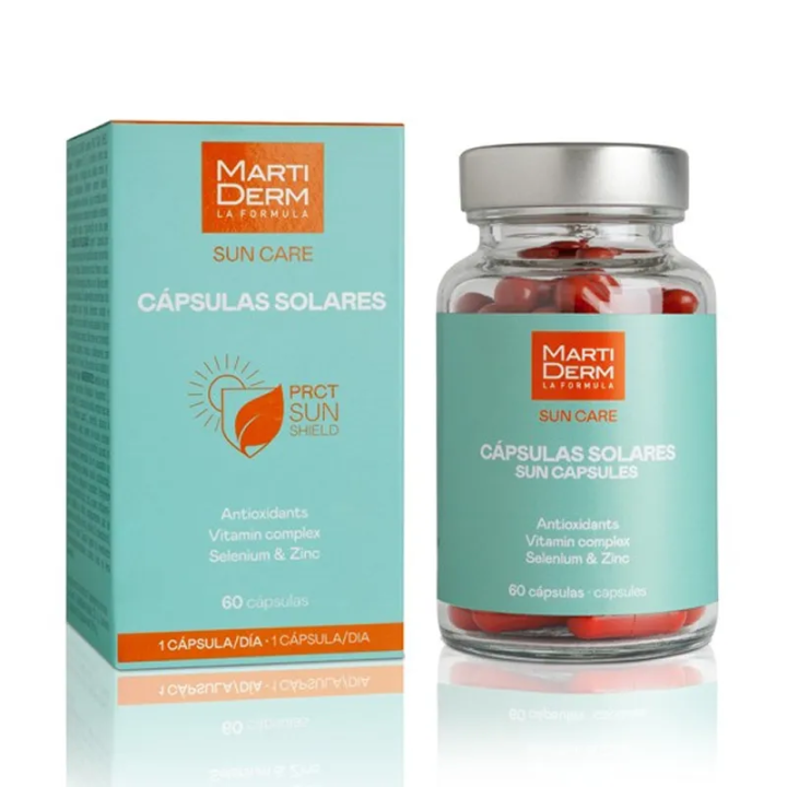 Martiderm Sun Care Cápsulas 60U