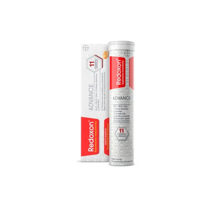 Redoxon Advance 15 Comprimés Effervescents 
