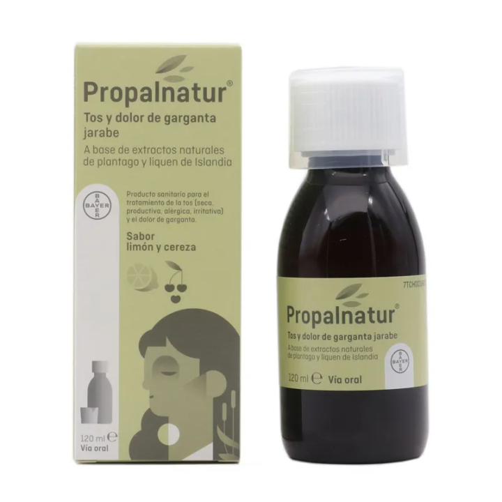 Propalnatur Tos Y Dolor De Garganta Jarabe Sabor Limón Y Cereza 120ml
