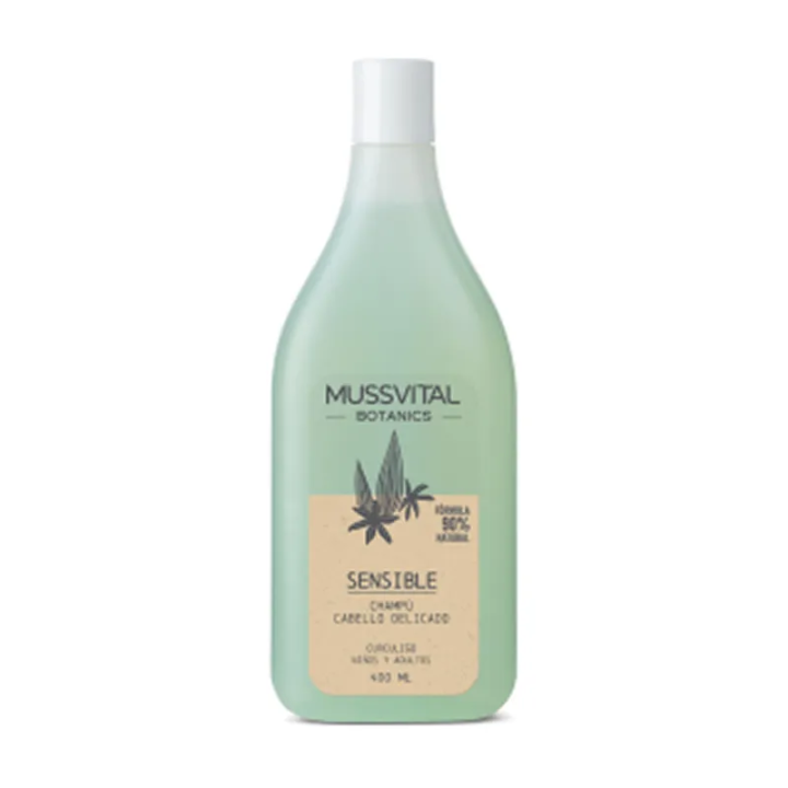 Mussvital Botanics Champú Sensible Cabello Delicado 400 ml