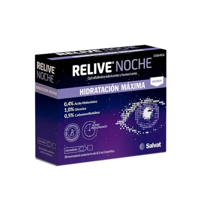 Salvat Relive Noche 20 Monodosis 