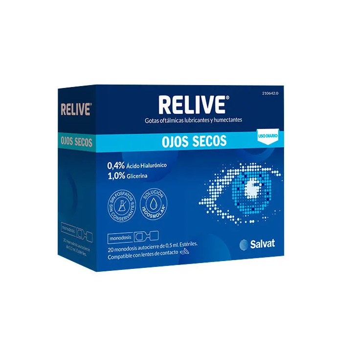 Salvat Relive Ojos Secos 20 Monodosis 