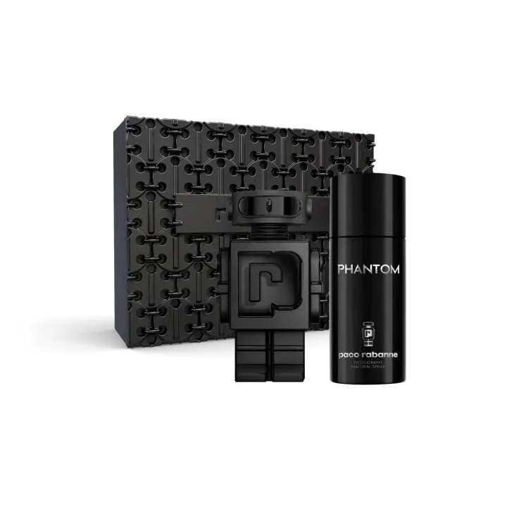 Paco Rabanne Phantom Parfum Eau De Perfume Spray 100ml Set 2 Piezas Christmas 2023