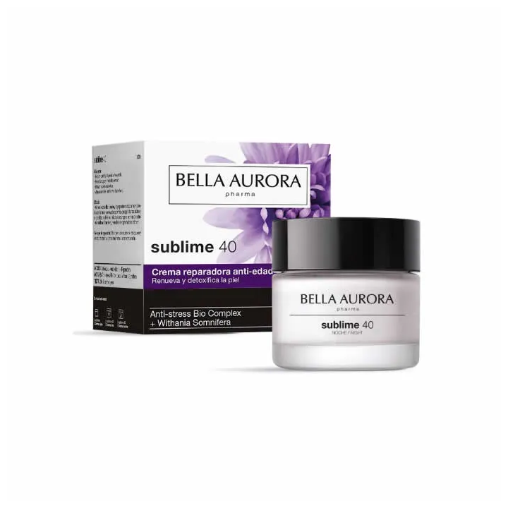 Bella Aurora Sublime 40 Crème De Nuit 50ml