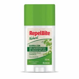 Repel Bite Natural Barra Repelente Insectos Y Mosquitos 50g