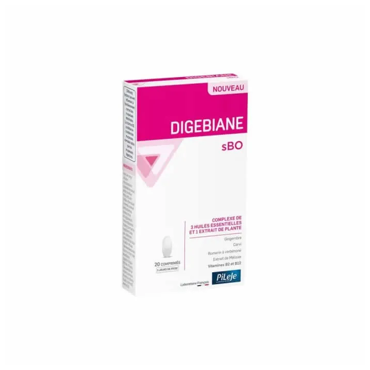 Pileje Digebiane sBO 20 Comprimidos	