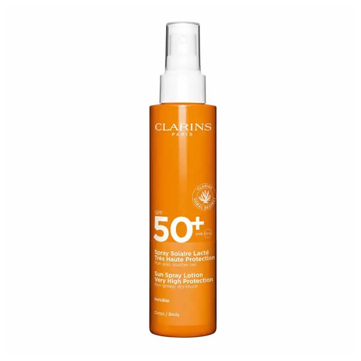 Clarins Sun Spray Lotion Very High Protection Spf50+ Body 150ml