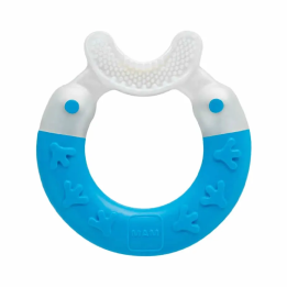 Mam Bite&Brush Beißring Blau