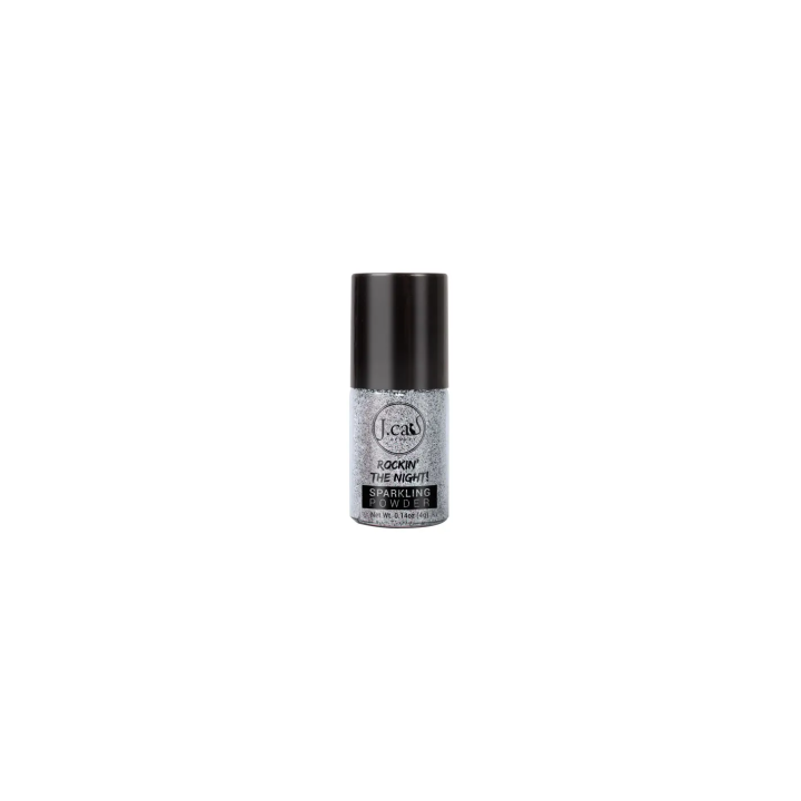 J.cat Beauty Jcat Sombra Glit Rockin The Night Silver