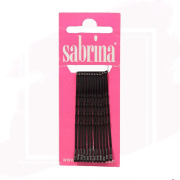 Eurostil Negro Negro Clips 59mm Pack 12un