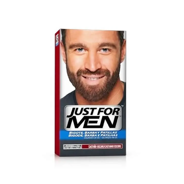 Just For Men Moustache Et Barbe Châtain Foncé 28.4g