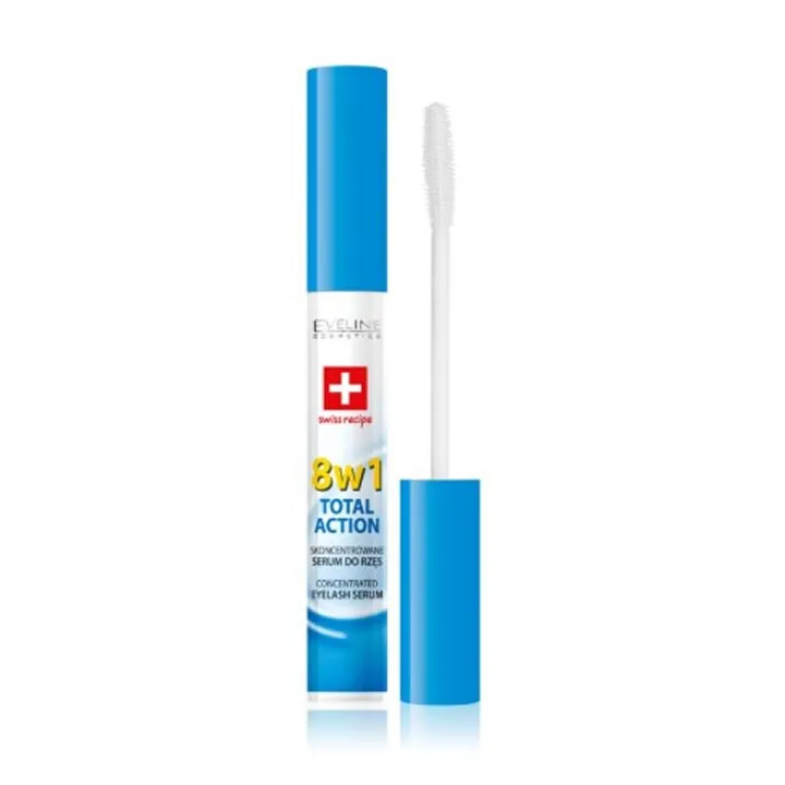Eveline Total Action 8 En 1 Serum Para Pestañas 10ml